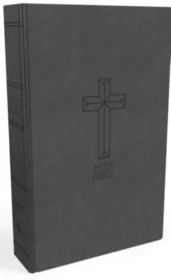 Anglais, Bible, NKJV, caractères agrandis, similicuir, noire - NKJV Value Thinline Bible, Black,...