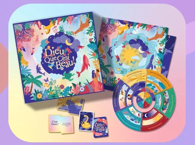 Dieu que c'est beau - Jeu de société
