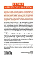 Bible (La) - manuel de subversion