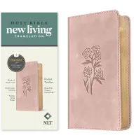 Anglais, Bible NLT, poche, rose, édition Filament - NLT Pocket Thinline Bible, Filament Enabled,...