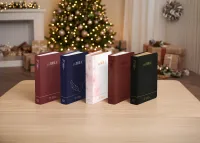 Bible S21 Confort, Souple en toile, bleu