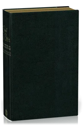Bible d'étude Segond NEG MacArthur, noire - couverture souple, cuir véritable, tranche or, avec...