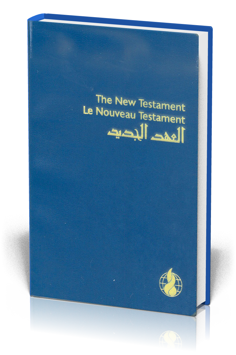 Anglais-Français-Arabe, Nouveau Testament - King James Version-Nouvelle Édition de Genève
