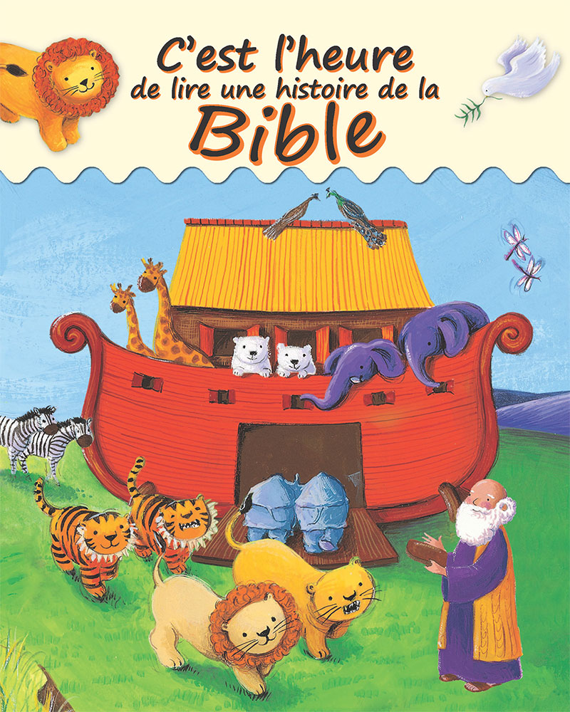 C'est l'heure de lire une histoire de la Bible