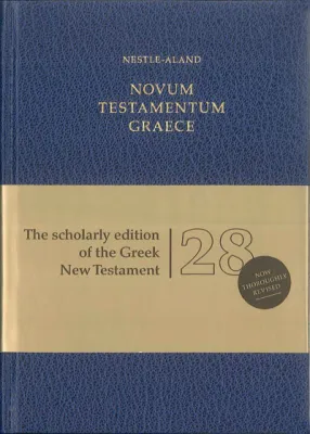 Grec ancien, Nouveau Testament Nestlé-Aland 28ème édition - Novum Testamentum Graece