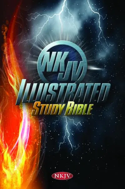 Anglais, Bible New King James Version, Illustrated Study Bible for kids, boys edition