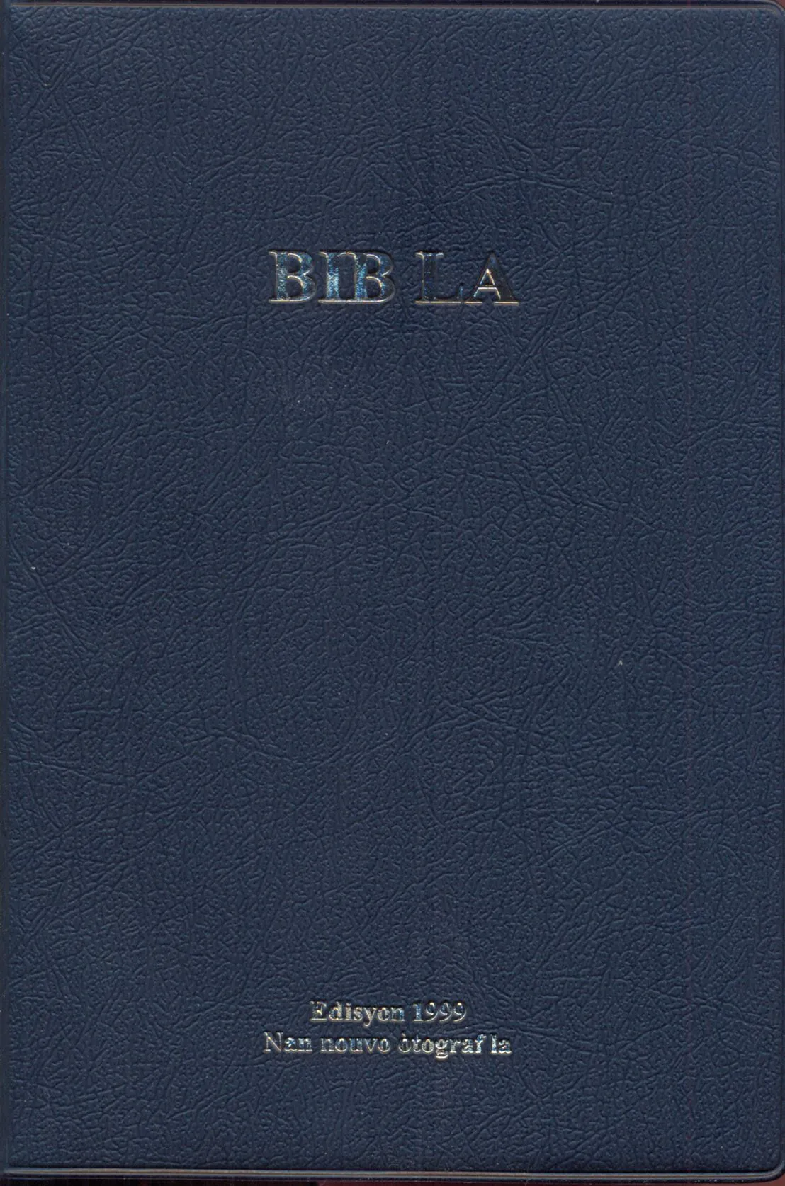 Créole Haïtien, Bible, reliée souple