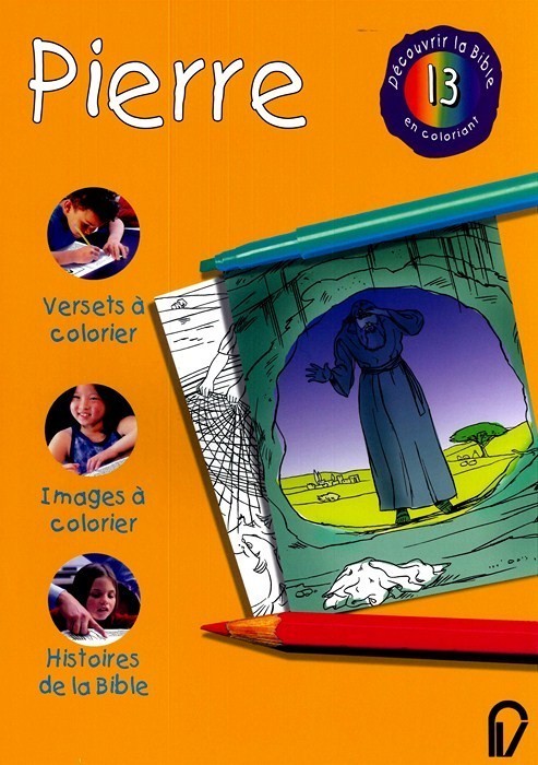 Pierre - Découvrir la Bible en coloriant 13