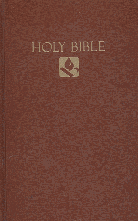 Anglais, Bible New Revised Standard Version, cartonnée, brun