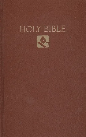 Anglais, Bible New Revised Standard Version, cartonnée, brun
