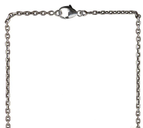 Chaîne Forçat Argent patiné 6.30g - 50cm