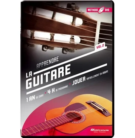 APPRENDRE LA GUITARE VOL.2 [MÉTHODE DVD]
