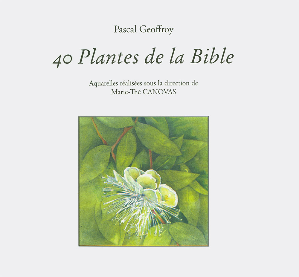 40 plantes de la Bible - Avec aquarelles sous la direction de Marie-Thé Canovas