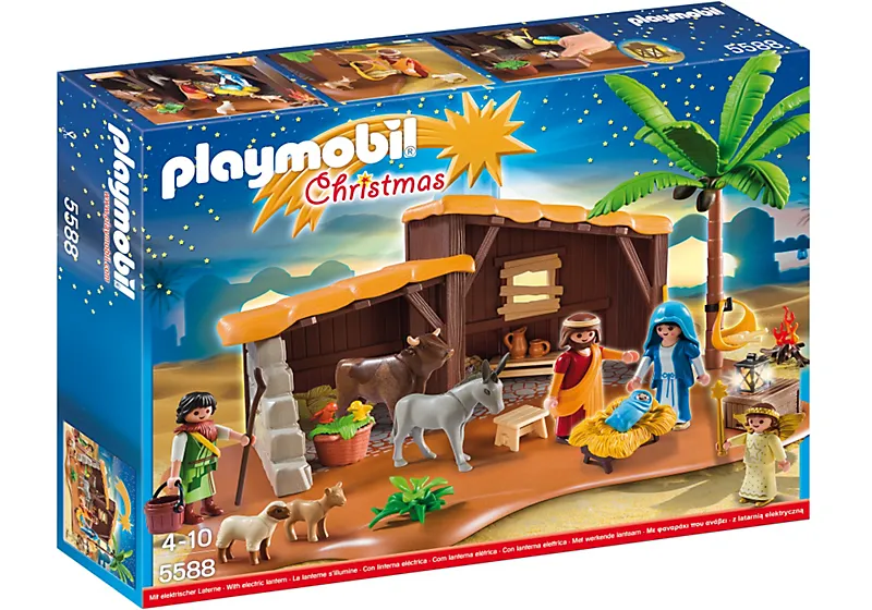 Crèche de Noël Playmobil - Avec figurines