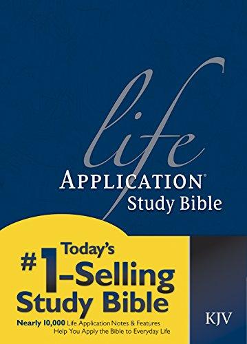 ANGLAIS BIBLE KJV LIFE APPLICATION STUDY BIBLE - BLEU LASB HB, KING JAMES VERSION