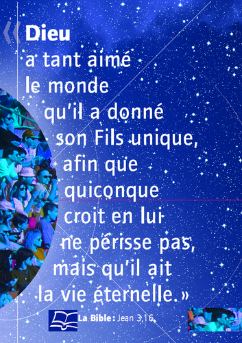 Dieu a tant aimé le monde - affiche