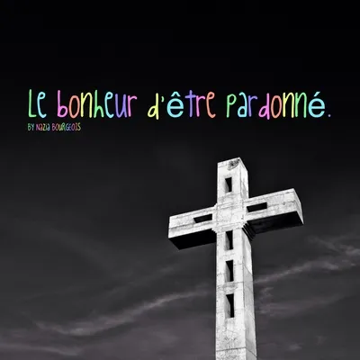 Tableau alu "Le bonheur d'êre pardonné"