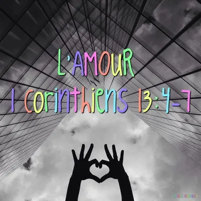 Tableau alu "L'amour"