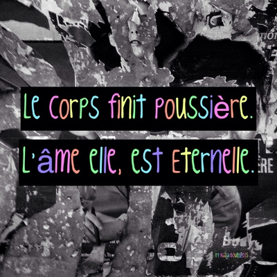 Tableau alu "Le corps"