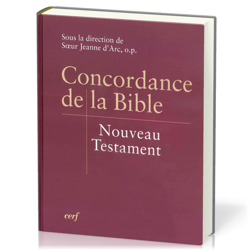 Concordance de la Bible - Nouveau Testament