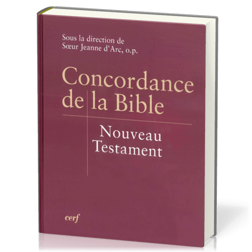 Concordance de la Bible - Nouveau Testament