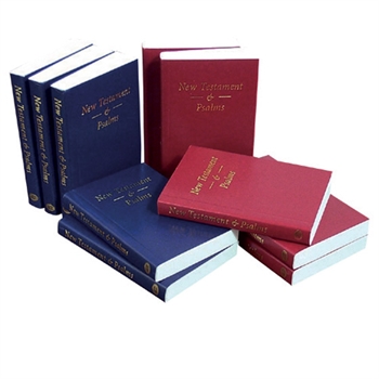 Anglais, Nouveau Testament & Psaumes KJV rouge broché 42A mini - [King James Version]