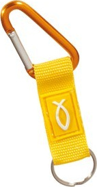 Porte-clés mousqueton 5 cm - diverses couleurs