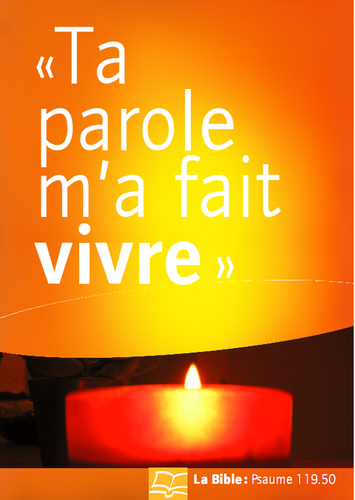 Ta parole m'a fait vivre - affiche