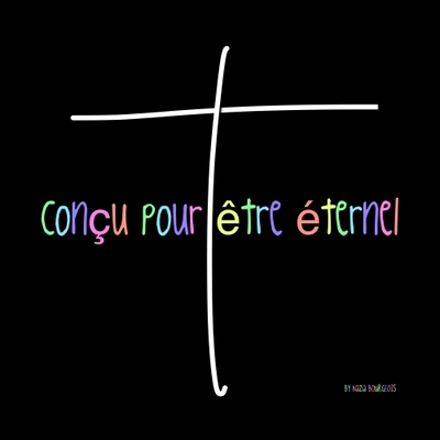 Tableau alu "Conçu pour être éternel"