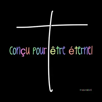 Tableau alu "Conçu pour être éternel"