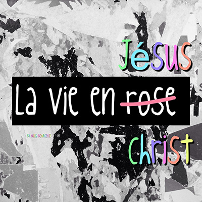 Tableau alu "La vie en Jésus-Christ"
