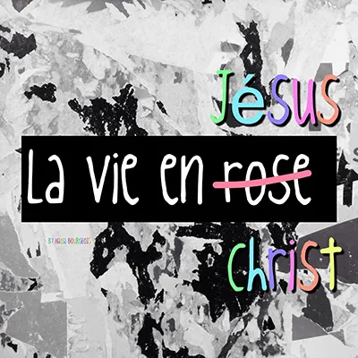 Tableau alu "La vie en Jésus-Christ"