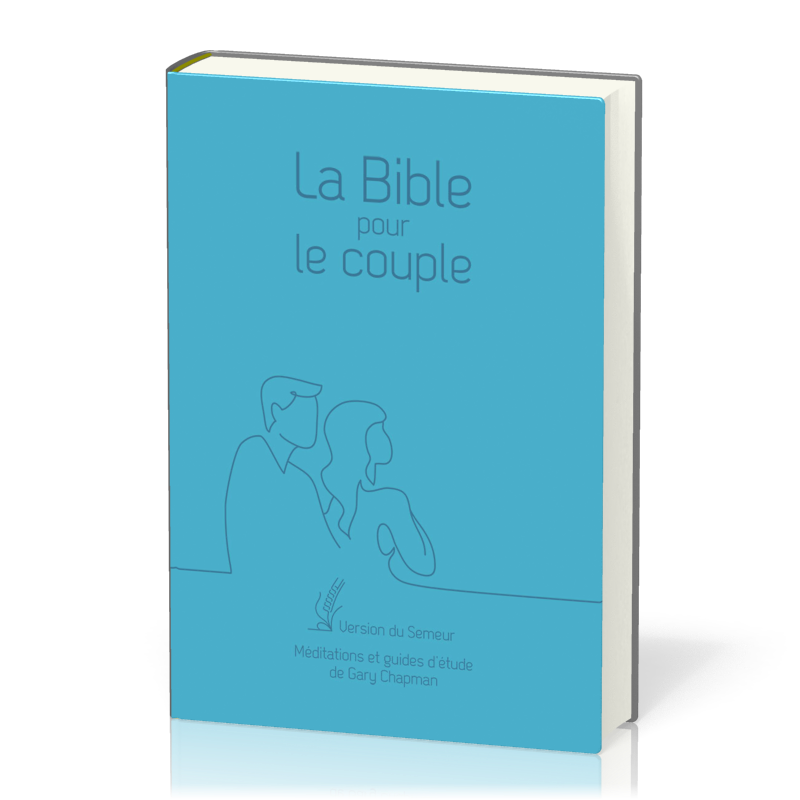 Bible pour le couple Semeur 2015, bleue - couverture souple