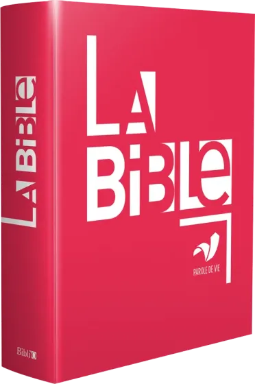 Bible Parole de Vie, compacte, rouge - brochée avec livres deutérocanoniques