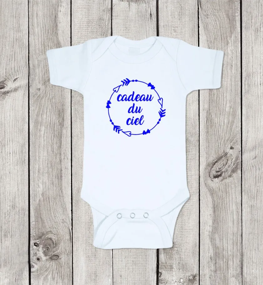 Body 100 % coton - 12/18 mois "Cadeau du ciel"