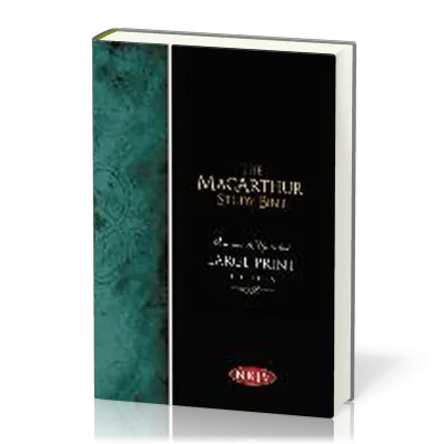 Anglais, Bible NKJV, MacArthur Study Bible, gros caractères