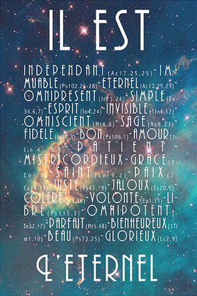 Affiche A3 Noms de Dieu