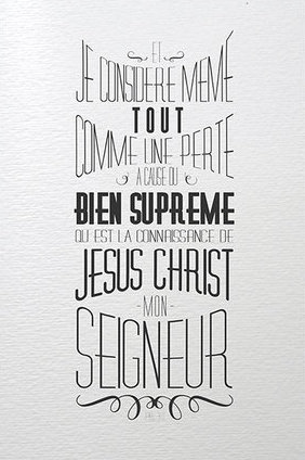Affiche A3 Philippiens 3:8