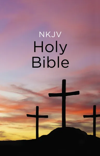 Anglais, Bible New King James Version, brochée, couverture illustrée