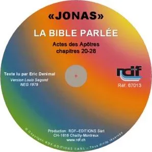 Actes 20-28, Segond NEG - [CD audio] La Bible parlée
