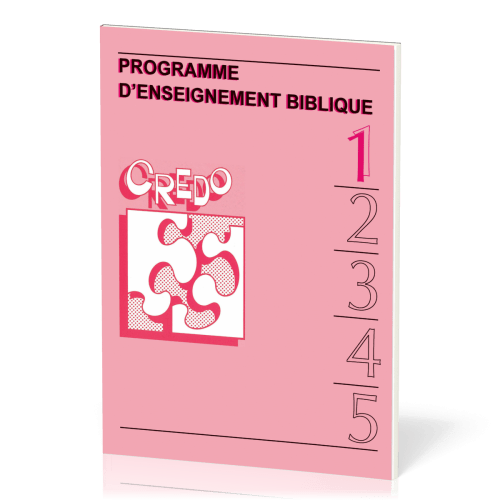 Credo 1 - Programme d'enseignement biblique