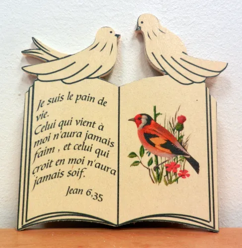 Bois livret, Je suis le pain de vie […] - Jean 6.35