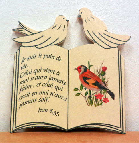 Bois livret, Jean 6:35