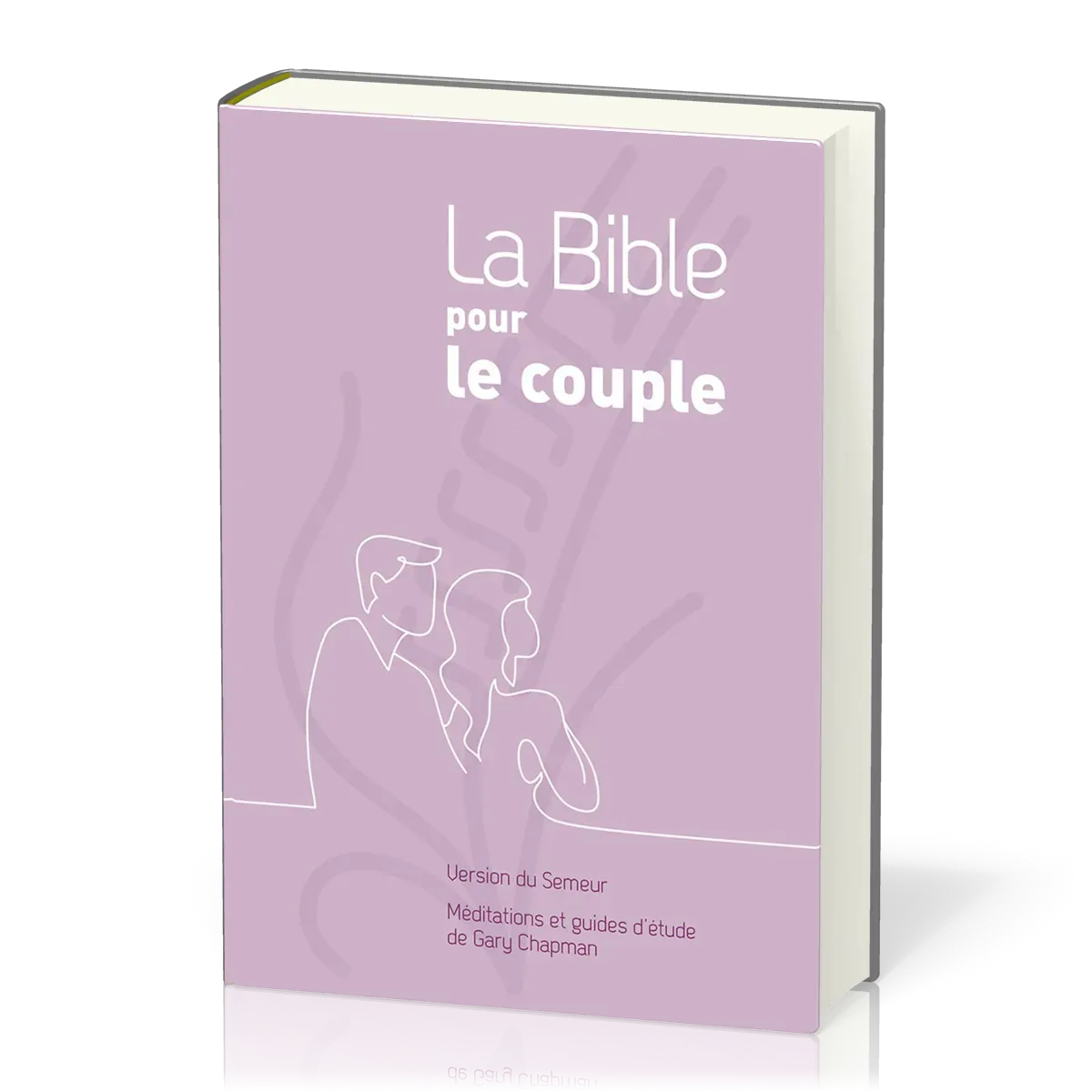 Bible pour le couple Semeur 2015, mauve - couverture rigide