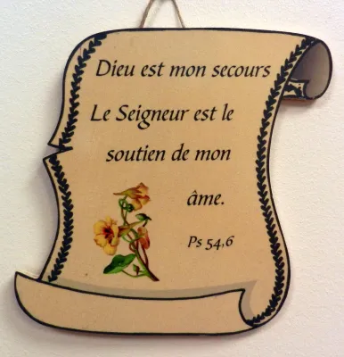 Bois parchemin petit, Psaume 54:6