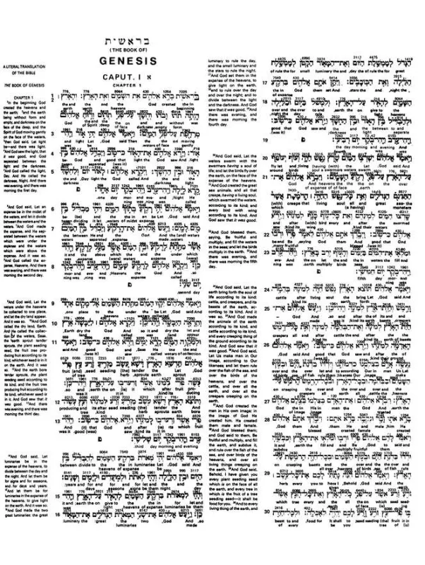 Interlinear Bible (The): Hebrew-Greek-English - Coded with