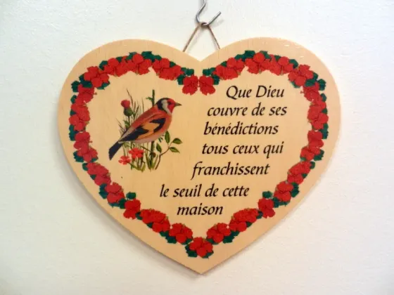 Bois cœur, Que Dieu couvre de ses bénédictions […]