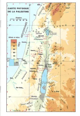 Cartes bibliques [Grand format 14.5 x 23.5 cm] - Cahier 8 pages
