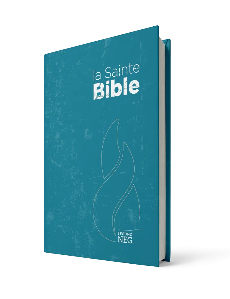 Bible Segond NEG compacte - couverture rigide imprimée bleue pacifique