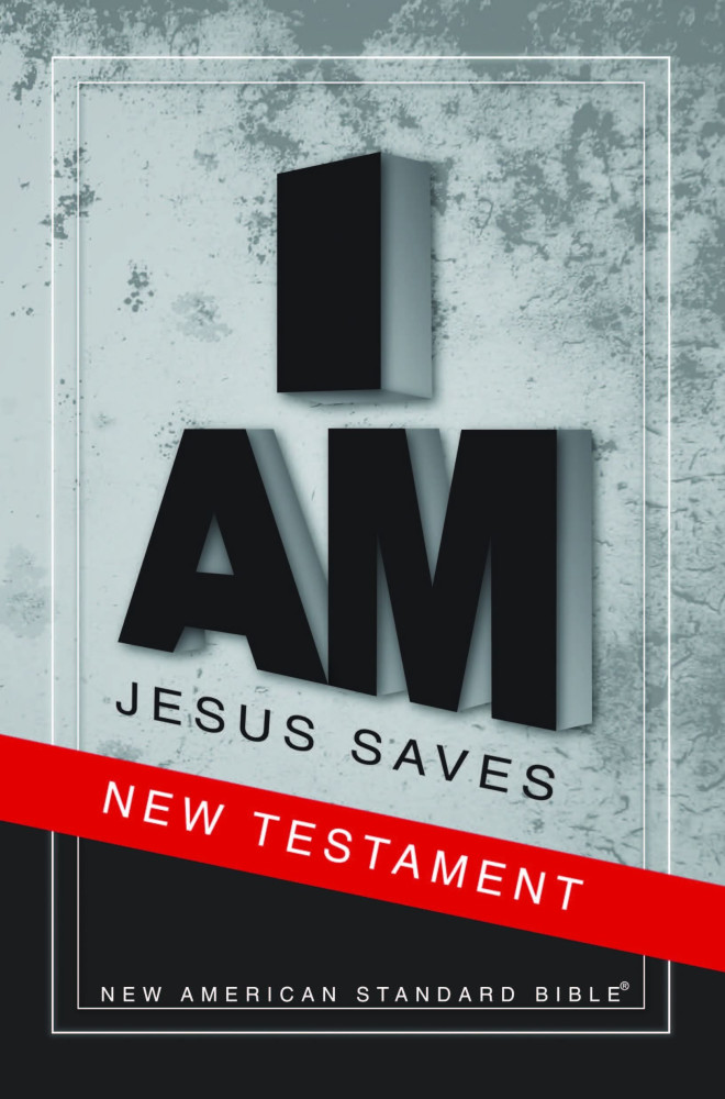 Anglais, Nouveau Testament NASB - Jesus Saves New Testament